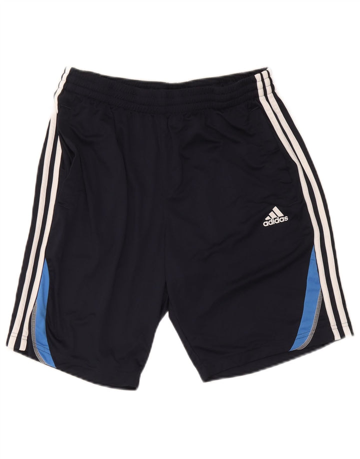 Adidas sportsshorts til kvinder Medium Marineblå Colourblock Polyester