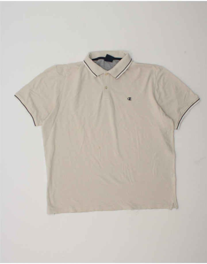 Champion herre poloshirt 3XL Off White