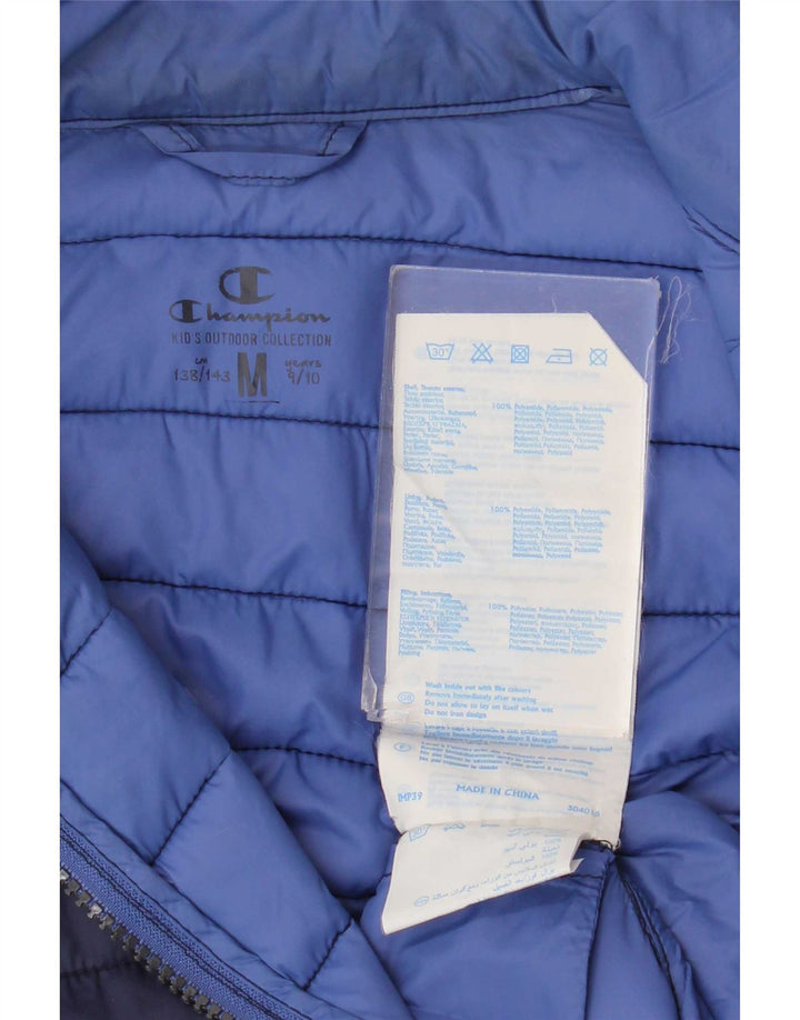 Champion Boys Polstret Gilet 9-10 år Medium Navy Blue Polyamid