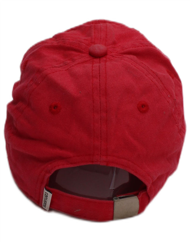 CONVERSE Boys All Star Graphic Baseball Cap One Size Red Cotton Classic