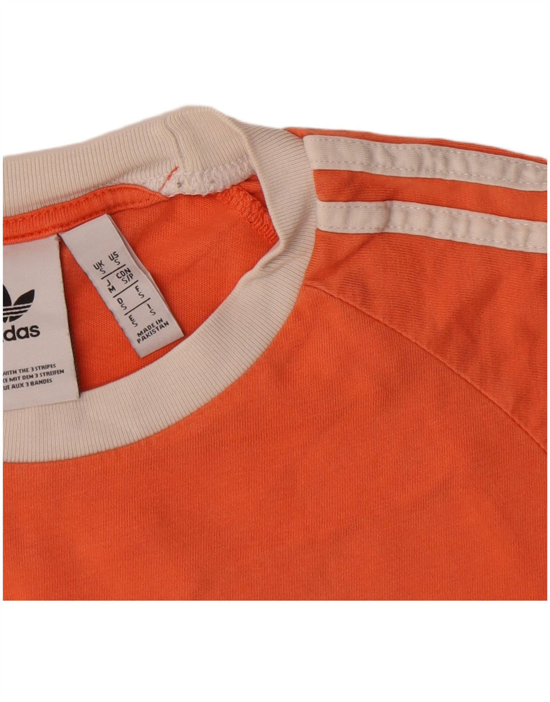 Adidas Herre T-Shirt Top Lille Orange Bomuld