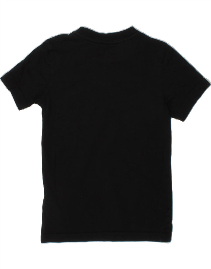ADIDAS Boys T-Shirt Top 4-5 Years Black Cotton Vintage Adidas and Second-Hand Adidas from Messina Hembry 
