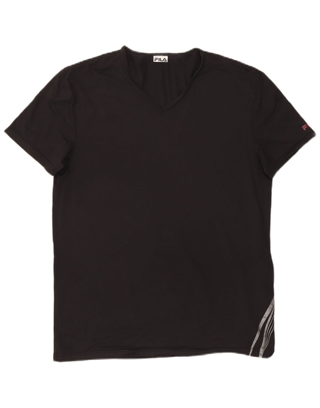 FILA Herre T-Shirt Top Stor Sort