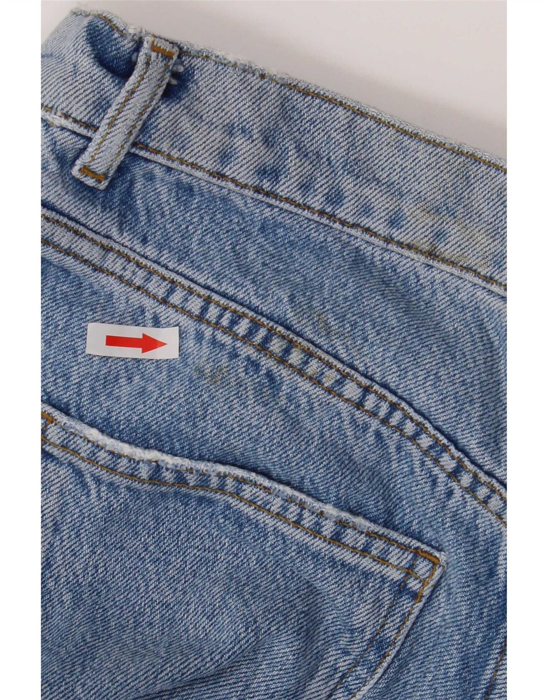 Zara Dame Straight Jeans EU 38 Small W28 L34 Blå