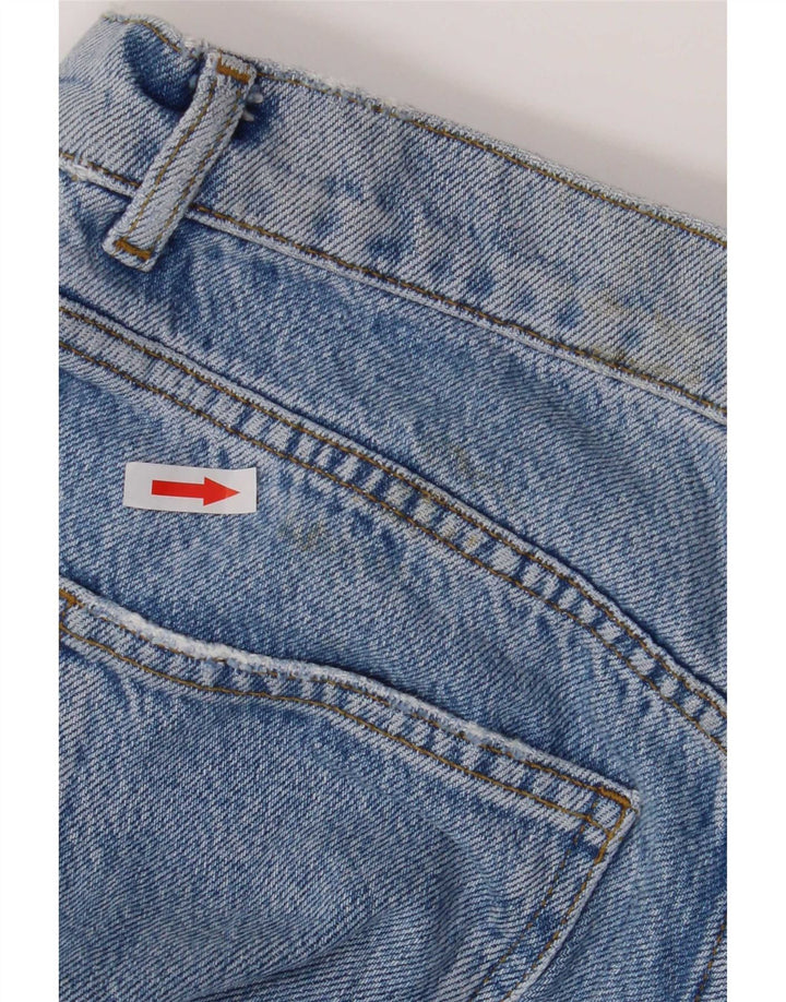 Zara Dame Straight Jeans EU 38 Small W28 L34 Blå