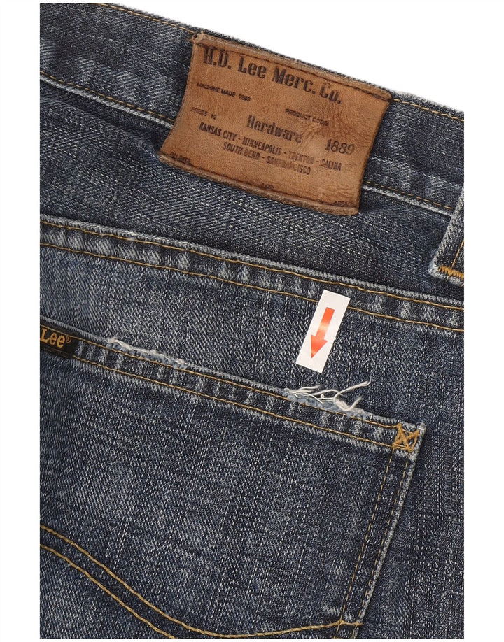 Lee Dame Flint Straight Jeans W30 L30 Blå Bomuld
