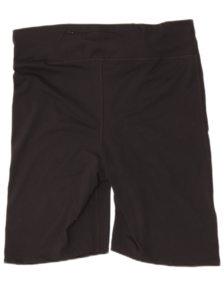 MARKS & SPENCER Womens Regular Fit sportsshorts UK 16 Large Black
