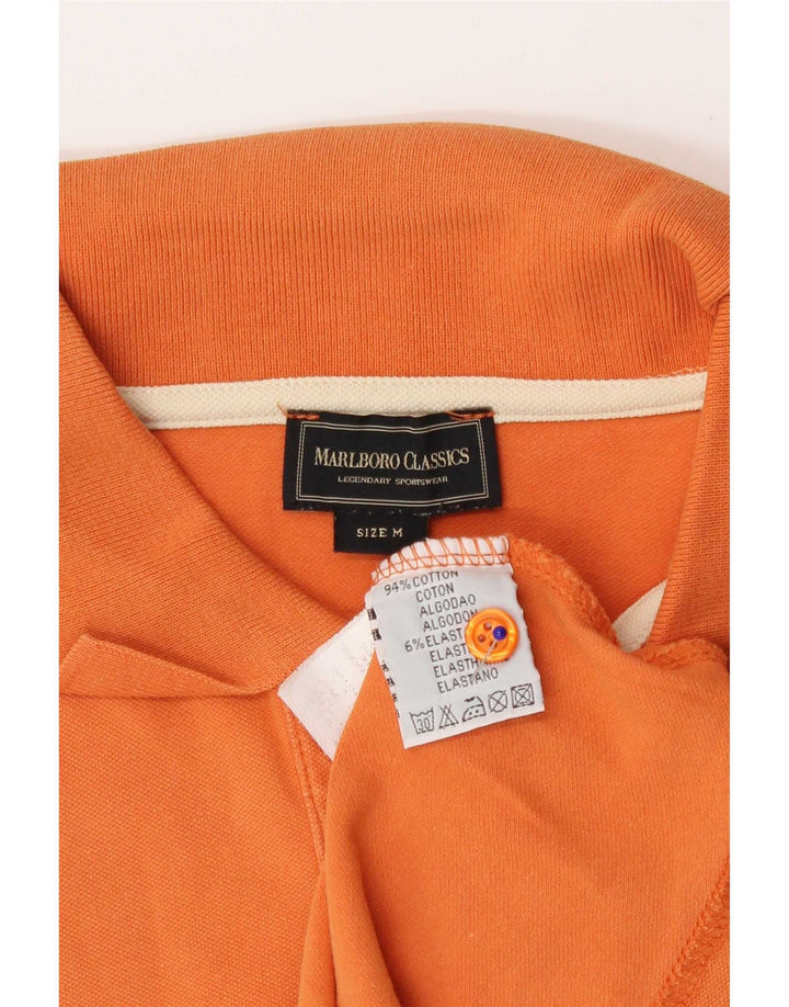 Marlboro Classics Poloskjorte til mænd Medium Orange Bomuld
