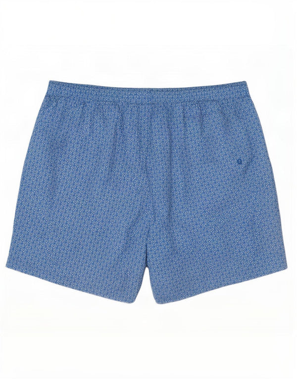Marks & Spencer Badeshorts til mænd 2XL Blue Floral Polyester