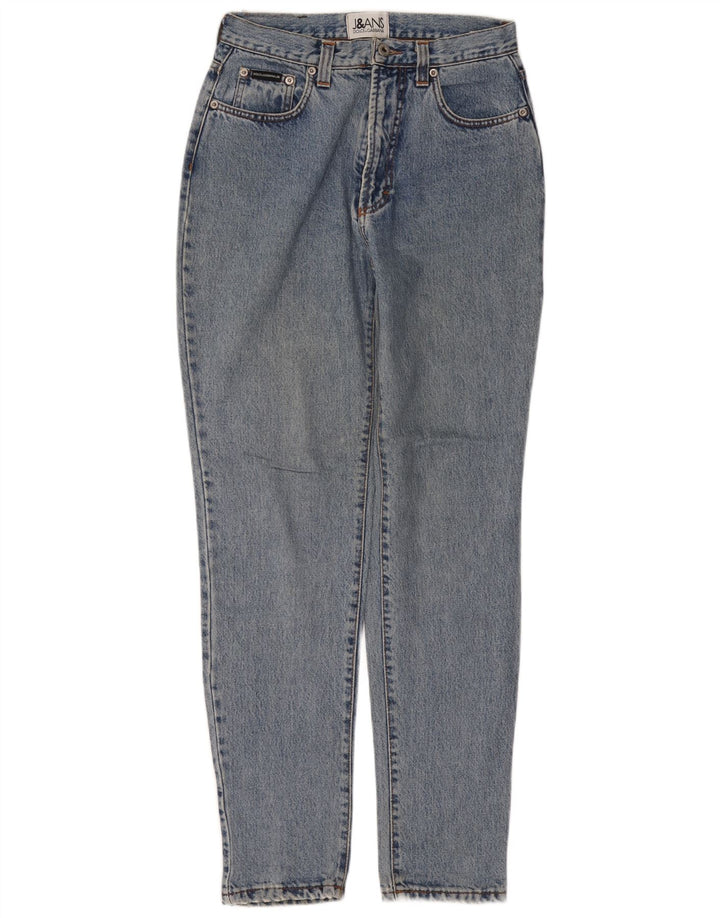 DOLCE & GABBANA Højtaljede jeans til kvinder W28 L31 Blå