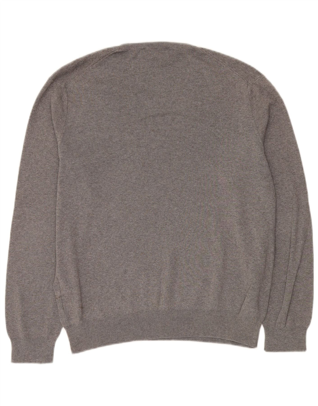 POLO RALPH LAUREN Herre V-hals sweater Medium Grå Bomuld