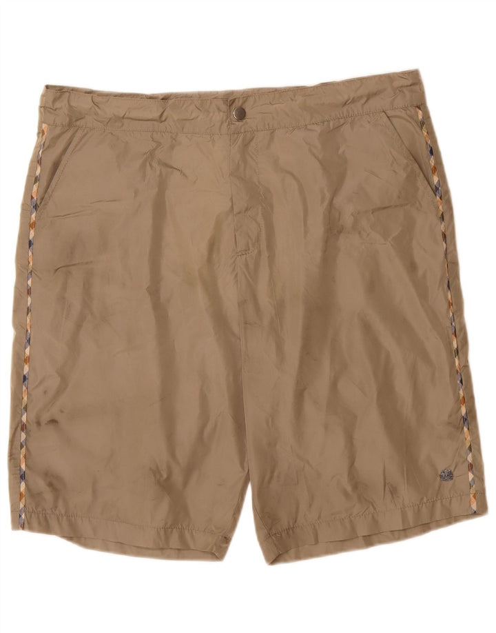 Aquascutum Herre Chino Shorts IT 50 Large W36 Grå Polyamid