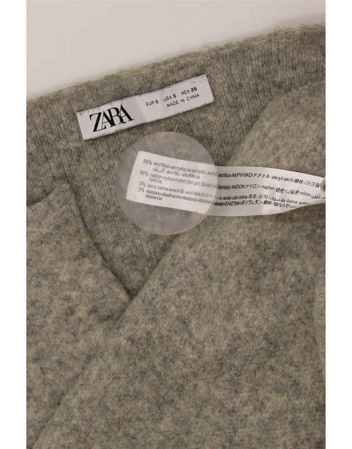 Zara Damestrik Oversized 2-delt sæt UK 10 små grå akryl