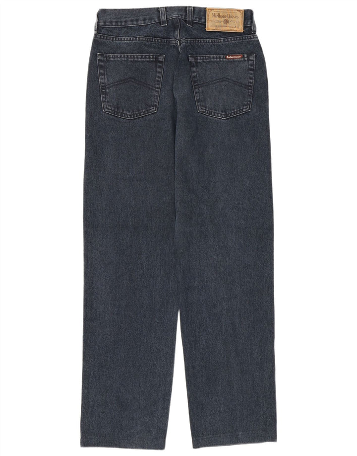 Marlboro Classics Straight Jeans til mænd W31 L30 Marineblå Bomuld