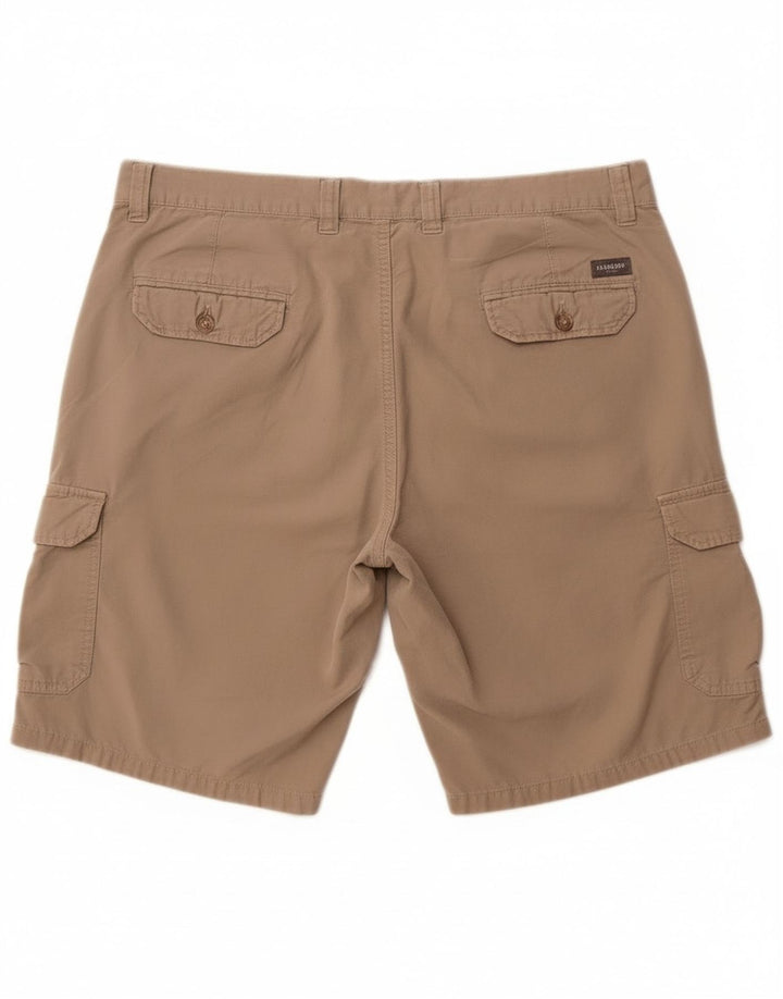 Carrera Herre 618 Cargo Shorts W36 Stor Beige Bomuld