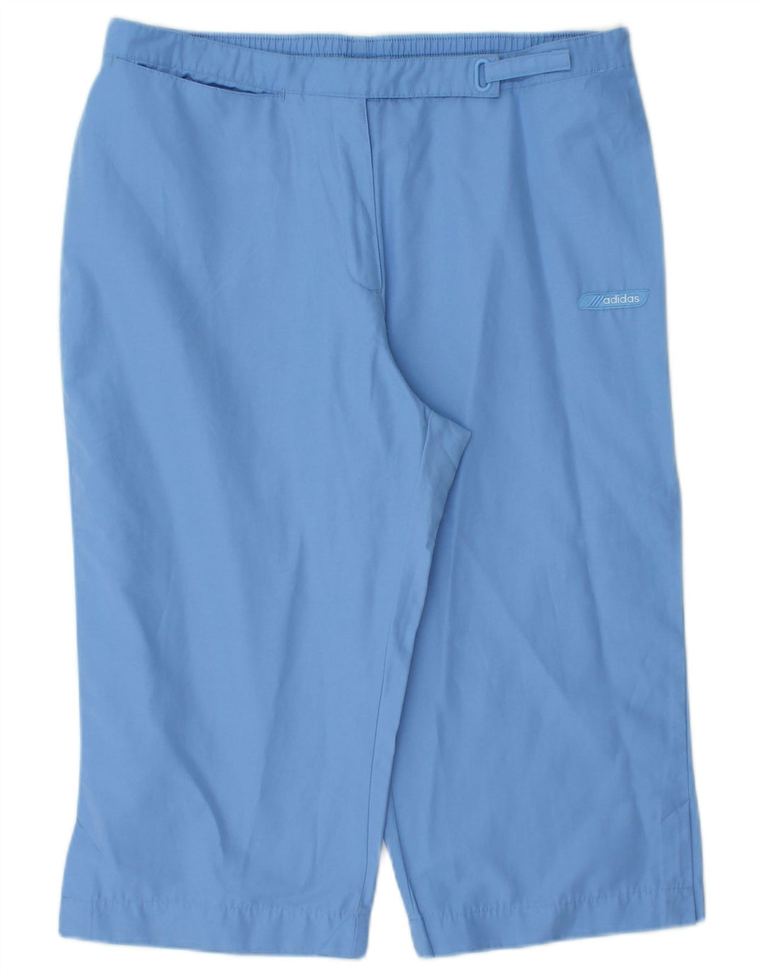 Adidas Dame Bermuda Shorts UK 16 Large W32 Blue Cotton