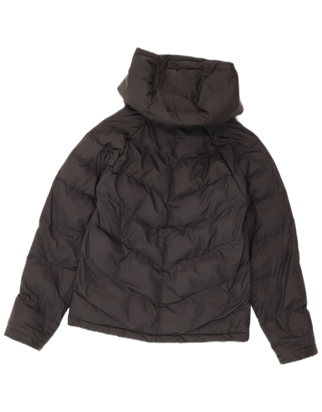 Nike drenge hættepolstret jakke 10-11 år medium sort polyester