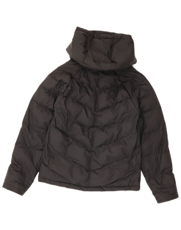 Nike drenge hættepolstret jakke 10-11 år medium sort polyester