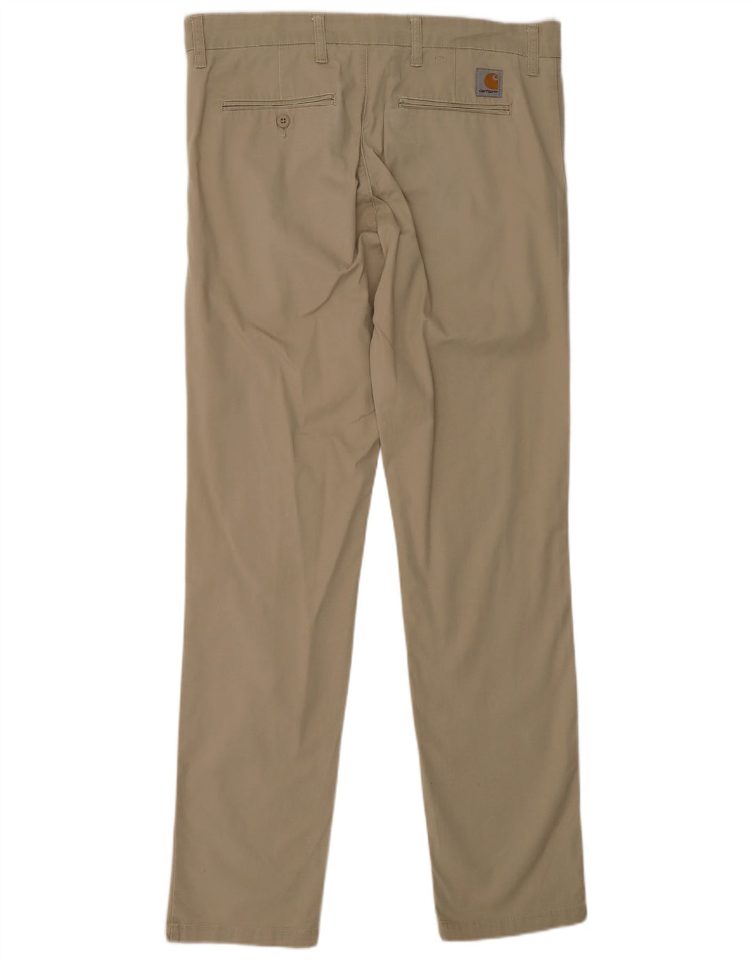 CARHARTT Herre Slim Chino Bukser W33 L34 Beige Bomuld