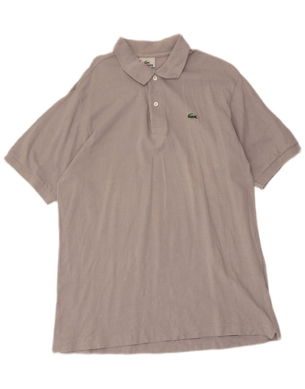 Lacoste herre poloskjorte str. 6 XL Grå bomuld