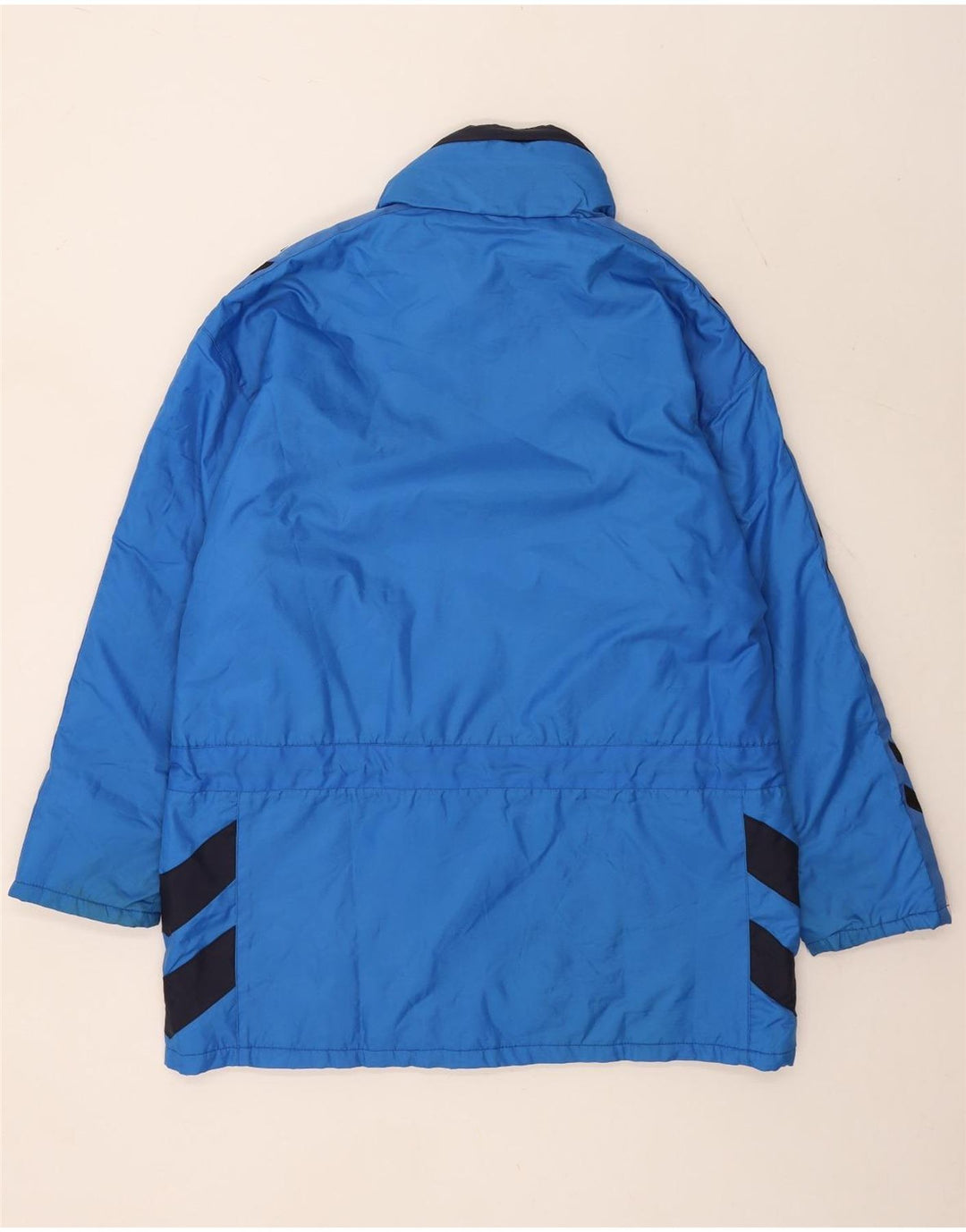 Hummel Herre Loose Fit Graphic Windbreaker Jacket UK 38 Medium Blue