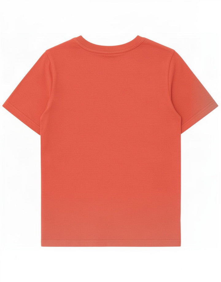 Puma drenge grafisk t-shirt top 9-10 år rød bomuld