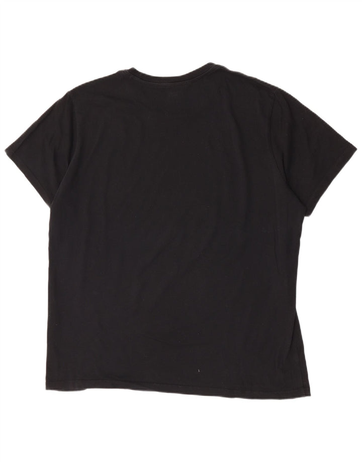 Levi's Herre Grafisk T-Shirt Top Stor Sort