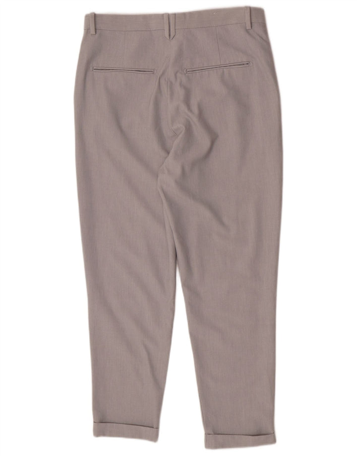 Zara Herre Tapered Regular Chino Bukser EU 40 Medium W31 L25 Grå