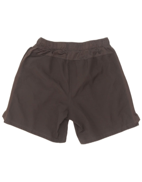 Nike Herre Dri Fit sportsshorts mellemgrå polyester
