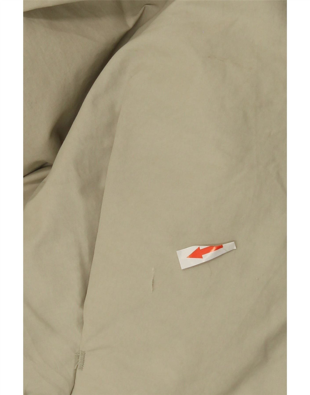 Zara Dame Oversized Polstret Jakke UK 10 Lille Grå Bomuld