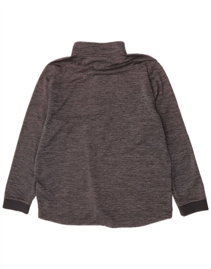 Under Armour Herre Cold Gear Zip Neck Pullover Træningsdragt Top XL Grå Flecked