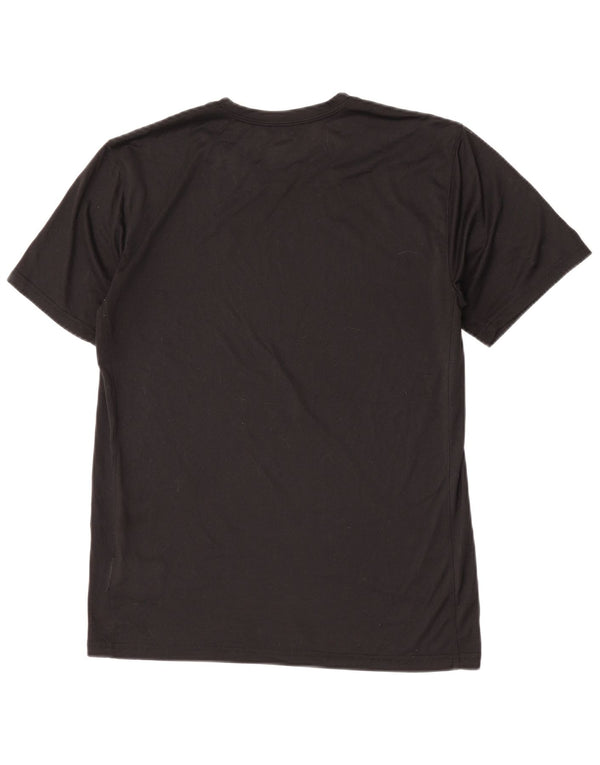 Nike Herre Dri Fit T-Shirt Top Medium Sort Polyester