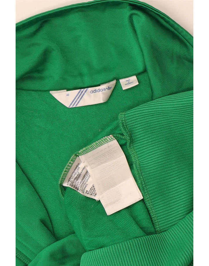 Adidas Grafisk træningsdragt topjakke til kvinder IT 42 Medium Green Polyester