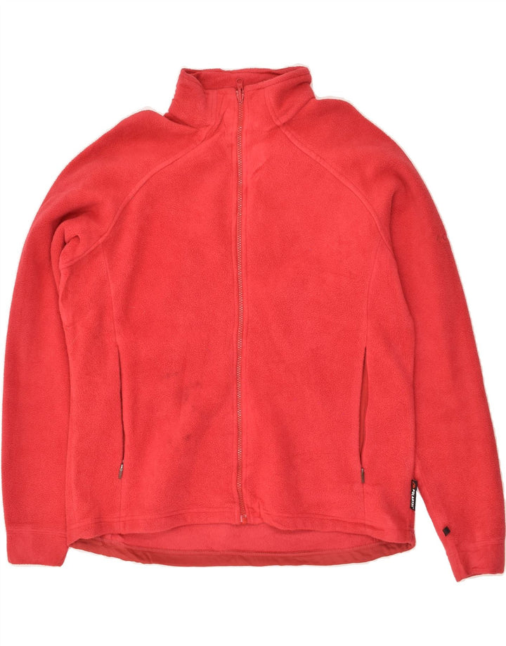 COLUMBIA Womens Fleece Jacket UK 18 XL Red Polyester | Vintage Columbia | Thrift | Second-Hand Columbia | Used Clothing | Messina Hembry 