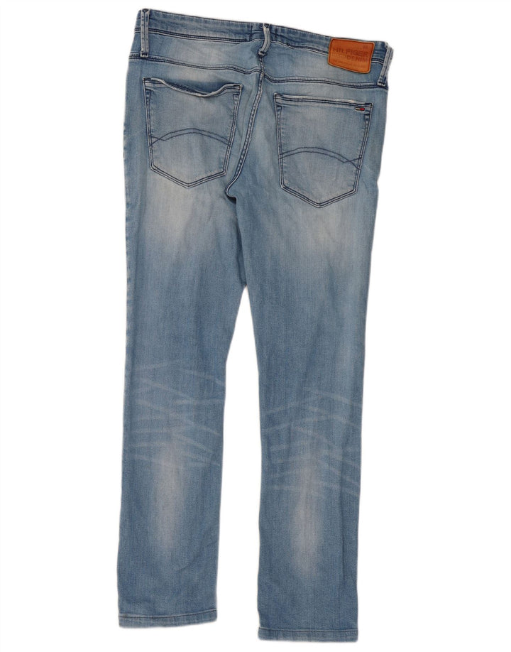 Tommy Hilfiger Dame Slim Jeans W33 L30 Blå