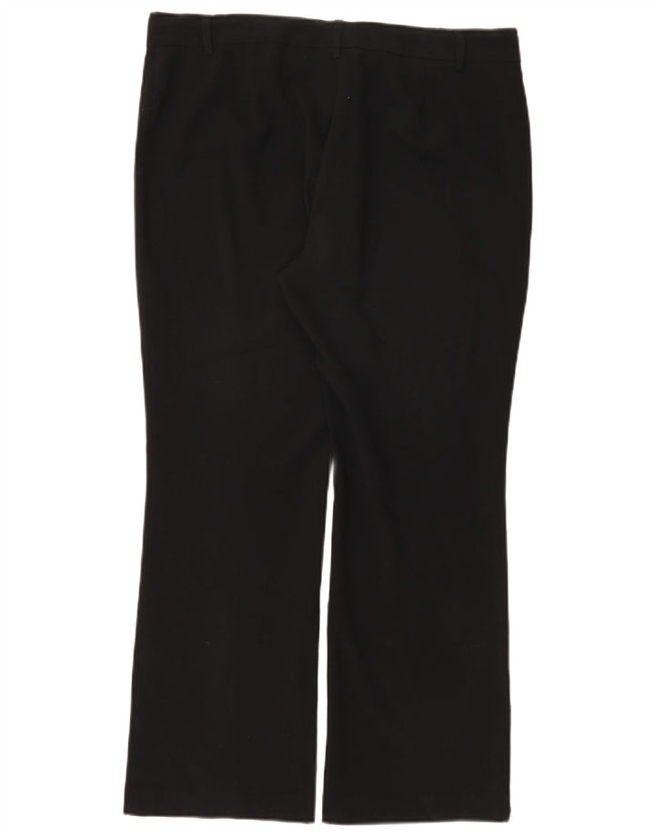 Marks & Spencer Dame Bootcut Suit Bukser UK 14 Large W34 L28 Black