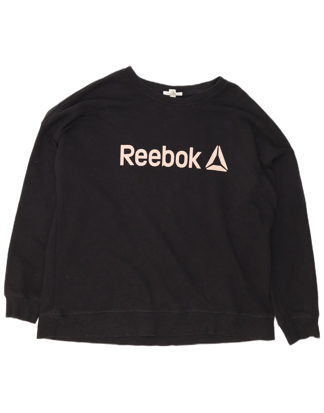 Reebok Herre grafisk sweatshirt Jumper XL Sort