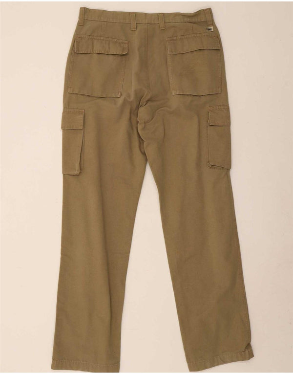 Exigo Straight Cargo Bukser IT 52 XL W33 L33 Khaki Bomuld