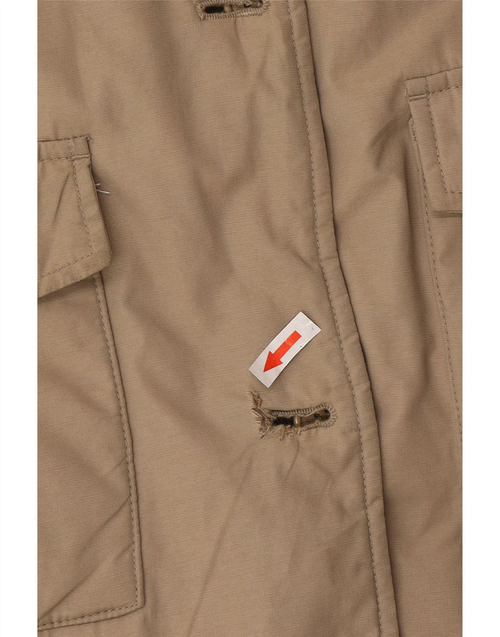 Woolrich Pige Hooded Utility Jacket 11-12 år Beige
