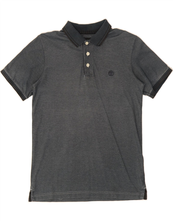 TIMBERLAND Herre Regular Fit poloshirt Stor marineblå bomuld