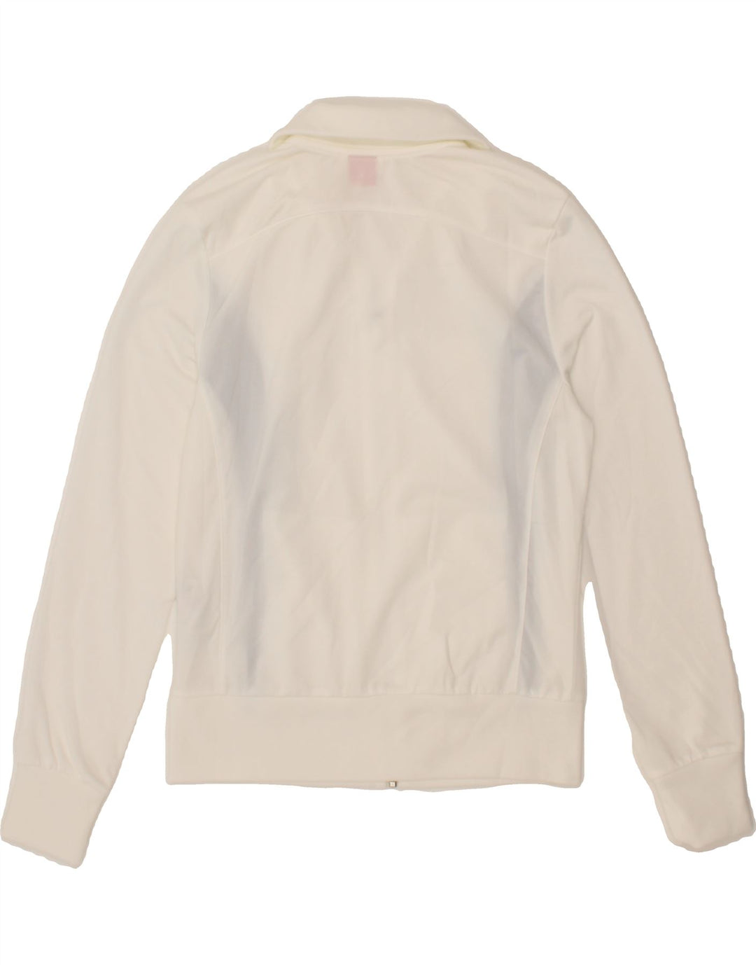 PUMA Womens Tracksuit Top Jacket UK 12 Medium  White Colourblock Polyester Vintage Puma and Second-Hand Puma from Messina Hembry 