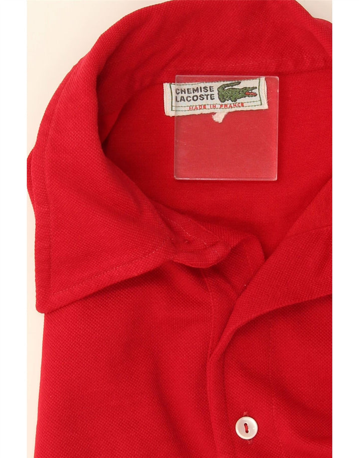 Lacoste Herre Polo Shirt Lille Rød