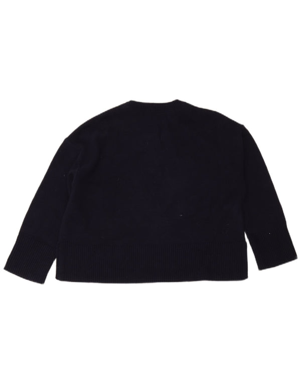 Gap piger grafisk sweater med rund hals 11-12 år XL marineblå hjerte