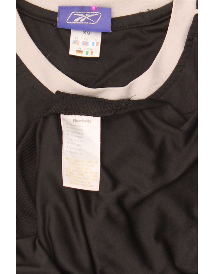 Reebok Herre Grafisk Vest Top XS Sort Colourblock Polyester