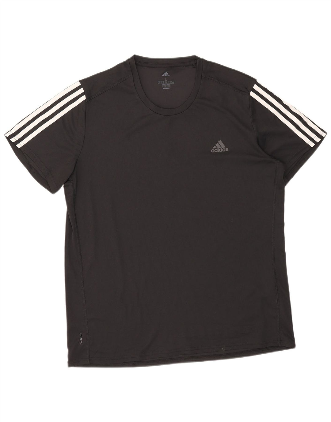 Adidas Herre Climalite T-Shirt Top Stor Sort Polyester
