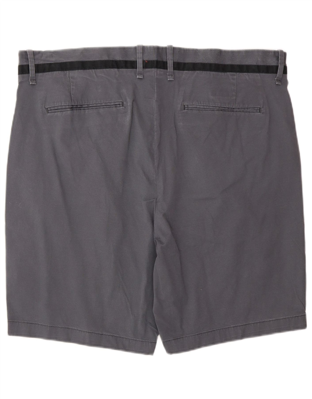 CALVIN KLEIN Herre Chino Shorts W38 XL Grå Bomuld