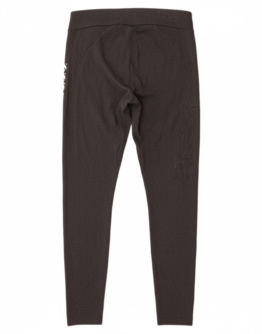 PUMA Womens Graphic Leggings UK 14 Medium  Grey Cotton