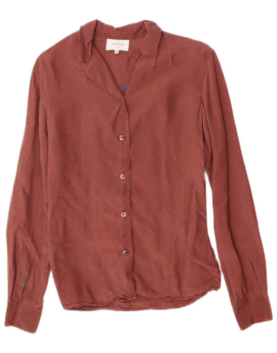 Trussardi Dameskjorte IT 42 Medium Brun