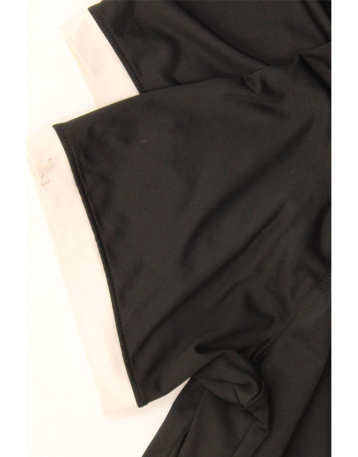 Nike Dri Fit poloshirt til mænd, medium sort polyester