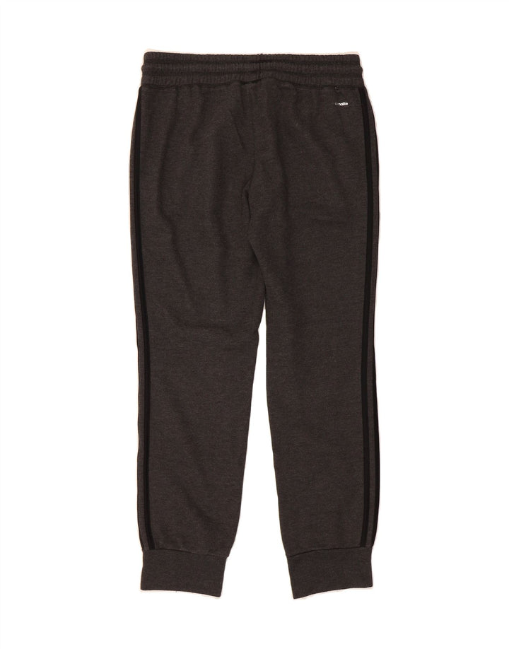 ADIDAS Womens Climalite Tracksuit Trousers Joggers UK 12/14 Medium  Grey Vintage Adidas and Second-Hand Adidas from Messina Hembry 